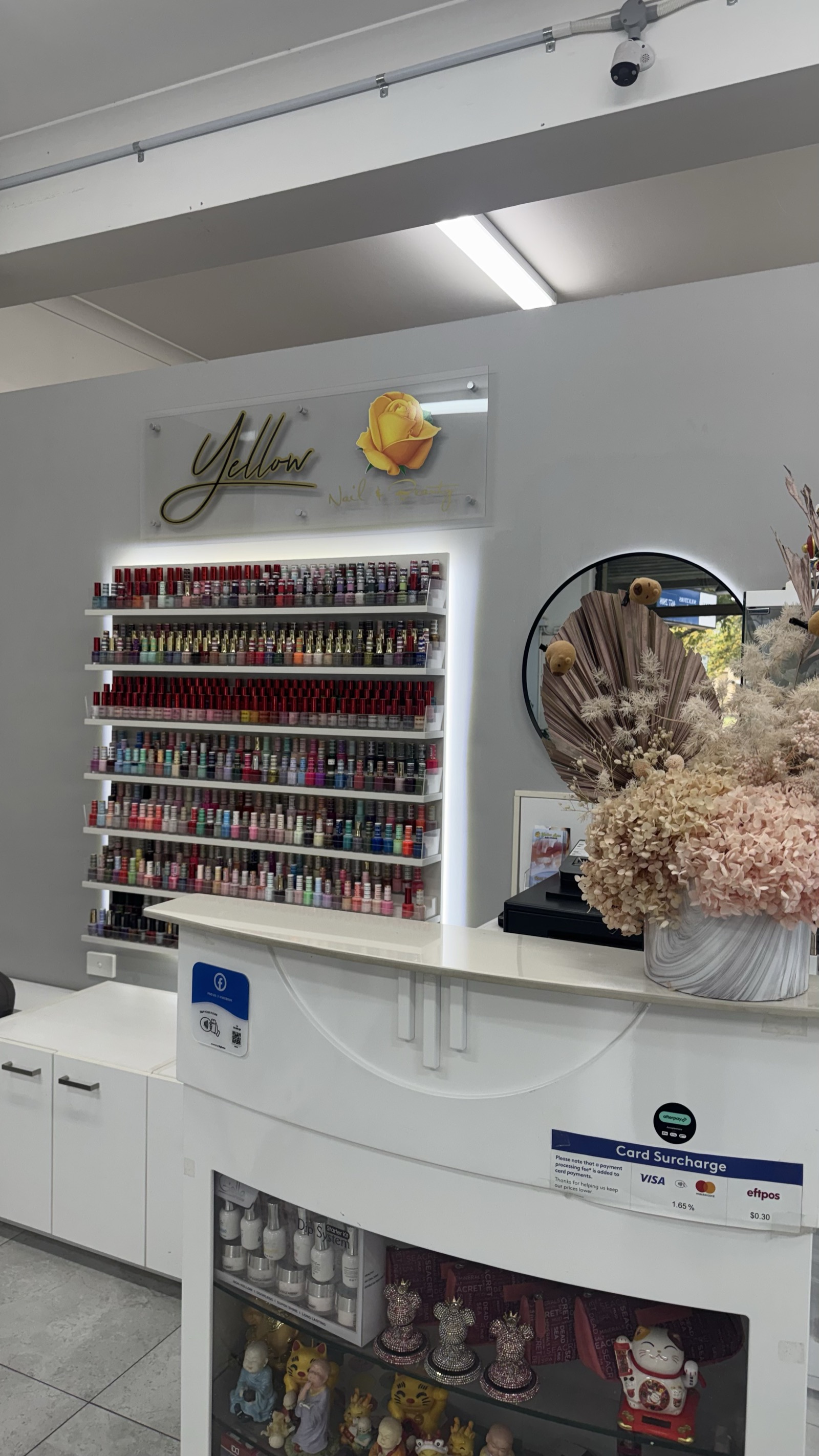 Inside Yellow Rose Nail & Beauty — Picton